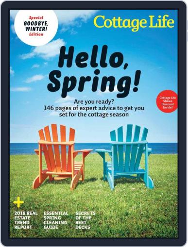 Cottage Life March 1st, 2018 Digital Back Issue Cover