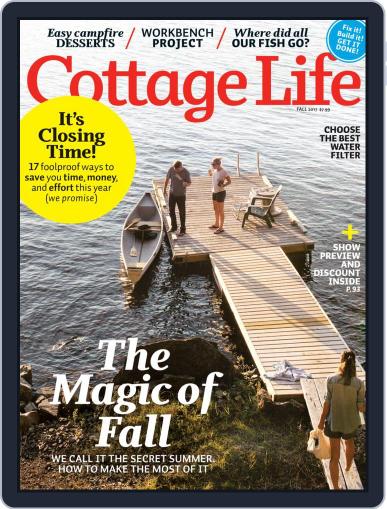 Cottage Life October 1st, 2017 Digital Back Issue Cover