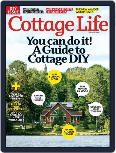 Cottage Life October 1st, 2016 Digital Back Issue Cover