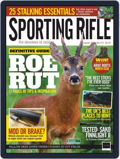 Sporting Rifle August 1st, 2019 Digital Back Issue Cover