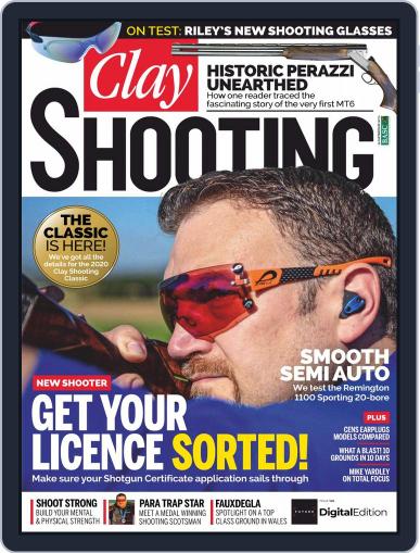 Clay Shooting March 1st, 2020 Digital Back Issue Cover