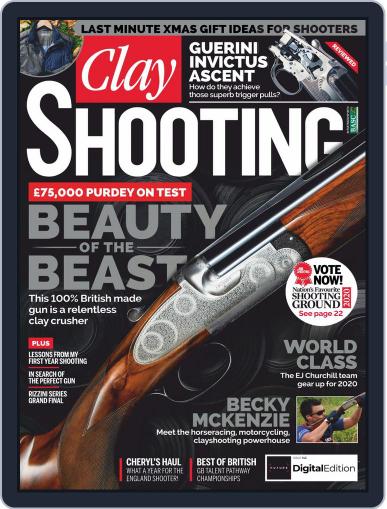 Clay Shooting January 1st, 2020 Digital Back Issue Cover