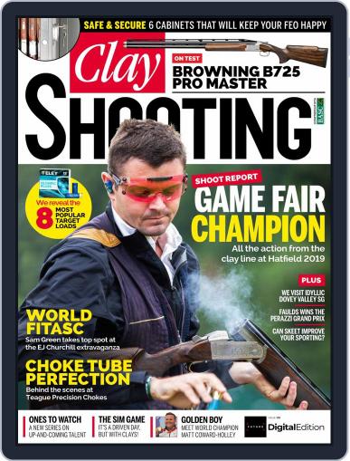Clay Shooting September 1st, 2019 Digital Back Issue Cover