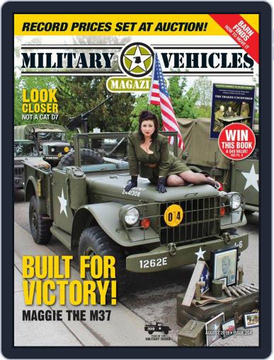 Military Vehicles August 1st, 2019 Digital Back Issue Cover