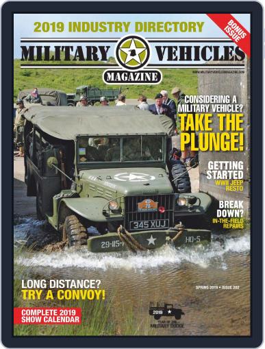 Military Vehicles May 1st, 2019 Digital Back Issue Cover
