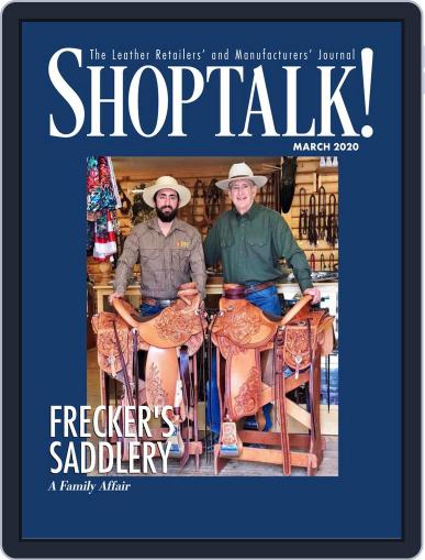 Shop Talk! March 1st, 2020 Digital Back Issue Cover