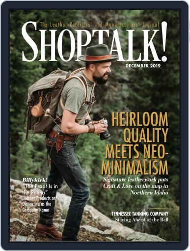 Shop Talk! December 1st, 2019 Digital Back Issue Cover