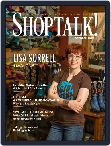 Shop Talk! October 1st, 2019 Digital Back Issue Cover