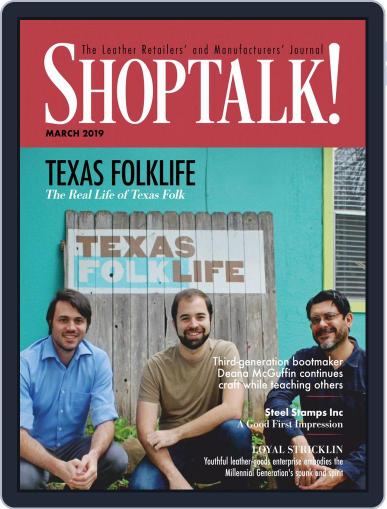 Shop Talk! March 1st, 2019 Digital Back Issue Cover