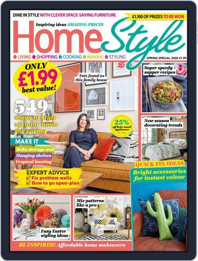 HomeStyle United Kingdom April 2nd, 2020 Digital Back Issue Cover