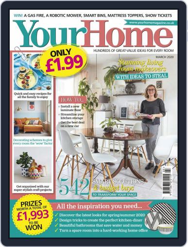 Your Home March 1st, 2020 Digital Back Issue Cover