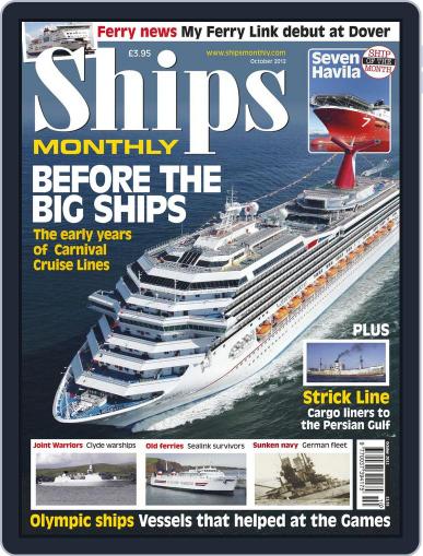 Ships Monthly October 1st, 2012 Digital Back Issue Cover