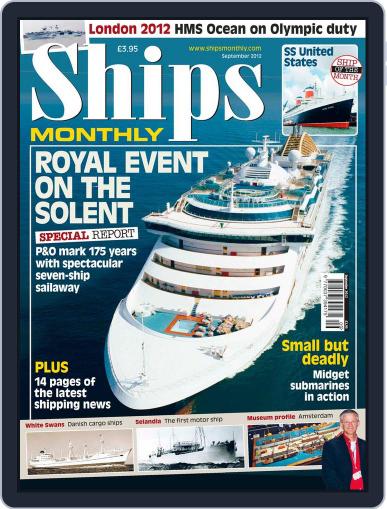Ships Monthly September 1st, 2012 Digital Back Issue Cover