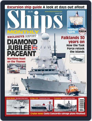 Ships Monthly August 1st, 2012 Digital Back Issue Cover