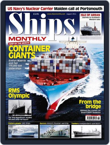Ships Monthly August 1st, 2011 Digital Back Issue Cover