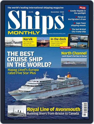 Ships Monthly November 1st, 2010 Digital Back Issue Cover