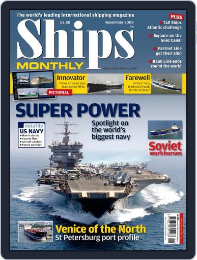 Ships Monthly October 16th, 2009 Digital Back Issue Cover