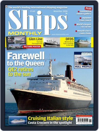 Ships Monthly October 22nd, 2008 Digital Back Issue Cover