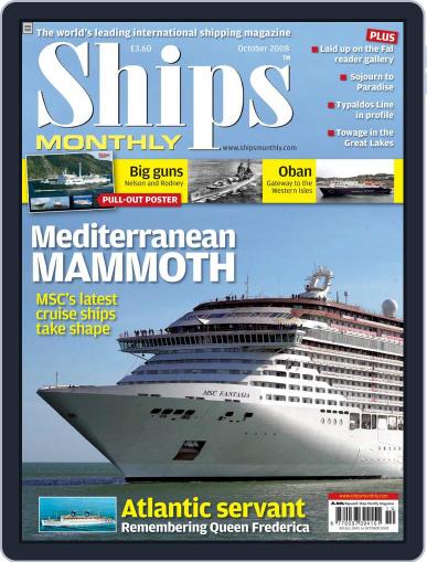Ships Monthly September 17th, 2008 Digital Back Issue Cover