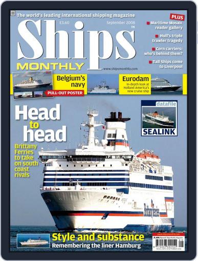 Ships Monthly August 28th, 2008 Digital Back Issue Cover
