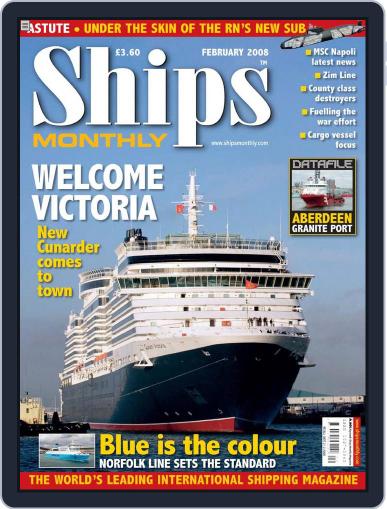 Ships Monthly January 22nd, 2008 Digital Back Issue Cover