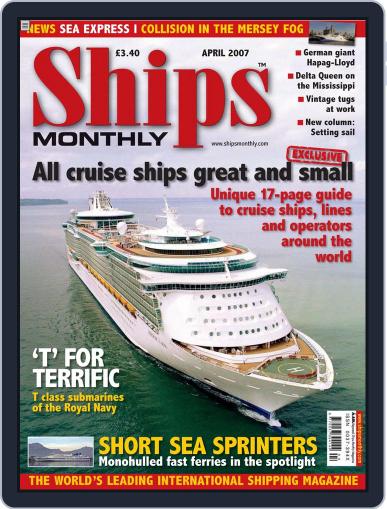 Ships Monthly March 8th, 2007 Digital Back Issue Cover