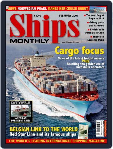 Ships Monthly January 18th, 2007 Digital Back Issue Cover