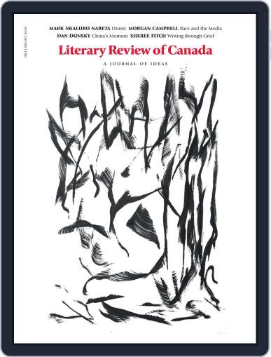 Literary Review of Canada July 1st, 2020 Digital Back Issue Cover