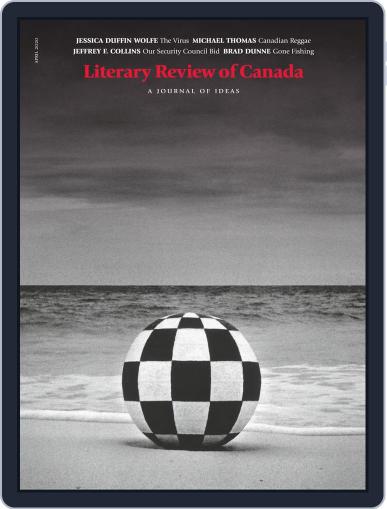 Literary Review of Canada April 1st, 2020 Digital Back Issue Cover