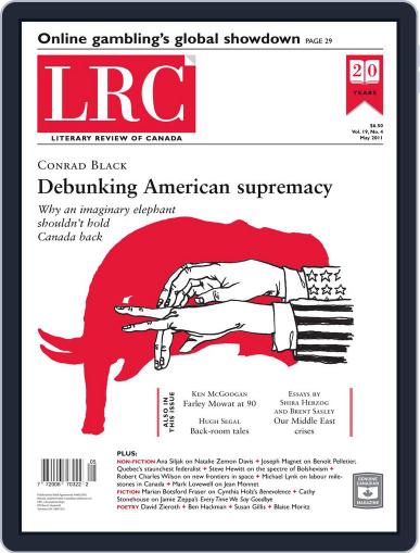 Literary Review of Canada May 20th, 2011 Digital Back Issue Cover