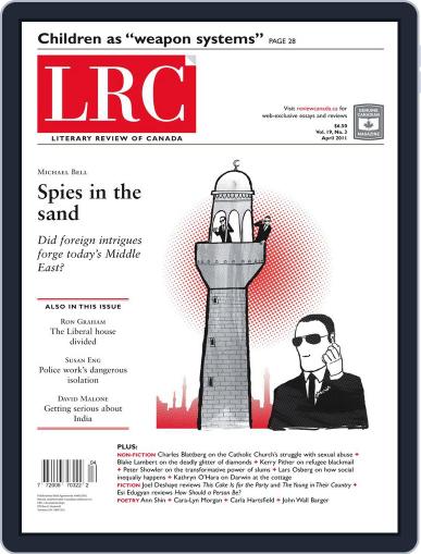 Literary Review of Canada March 28th, 2011 Digital Back Issue Cover