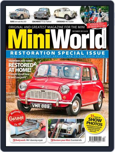 MiniWorld October 29th, 2012 Digital Back Issue Cover