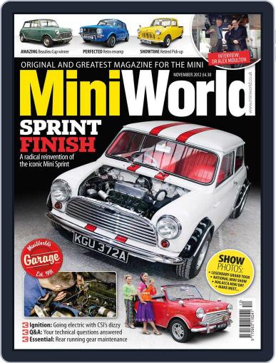 MiniWorld October 2nd, 2012 Digital Back Issue Cover