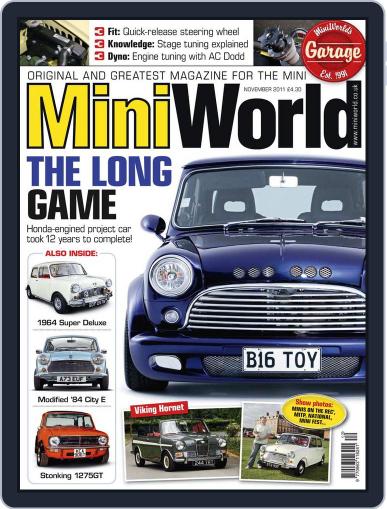 MiniWorld October 3rd, 2011 Digital Back Issue Cover