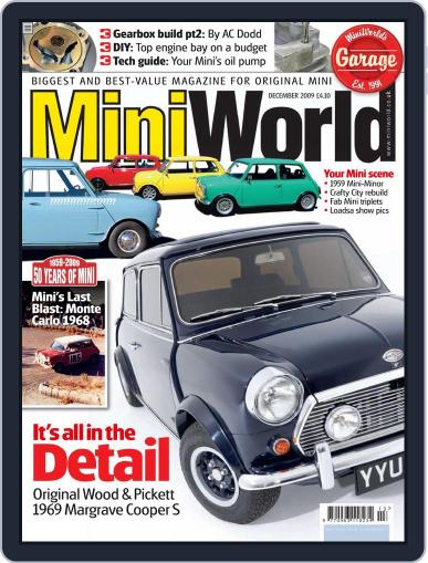MiniWorld December 1st, 2009 Digital Back Issue Cover