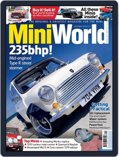 MiniWorld October 2nd, 2008 Digital Back Issue Cover