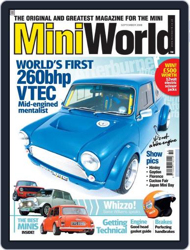 MiniWorld August 4th, 2008 Digital Back Issue Cover