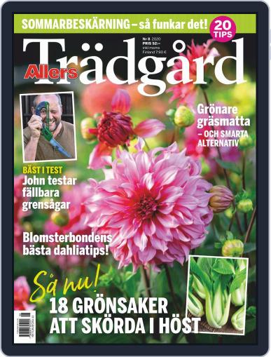 Allers Trädgård August 1st, 2020 Digital Back Issue Cover