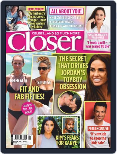Closer July 18th, 2020 Digital Back Issue Cover