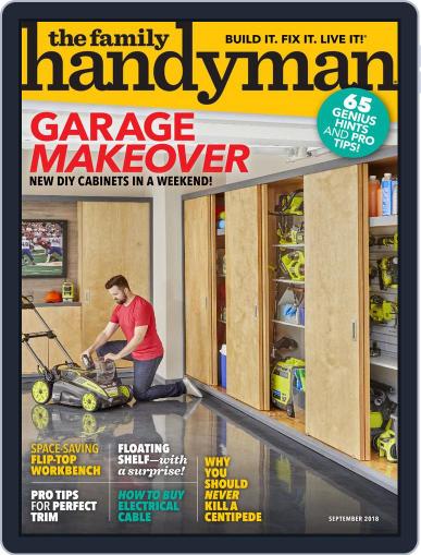 Family Handyman September 1st, 2018 Digital Back Issue Cover