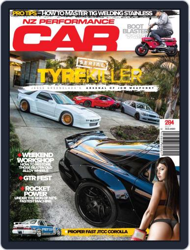 NZ Performance Car August 1st, 2020 Digital Back Issue Cover