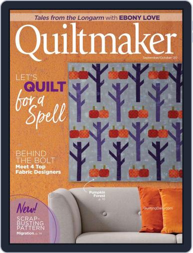 QUILTMAKER September 1st, 2020 Digital Back Issue Cover