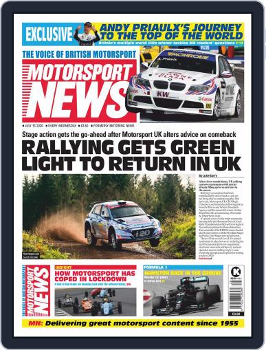 Motorsport News July 15th, 2020 Digital Back Issue Cover