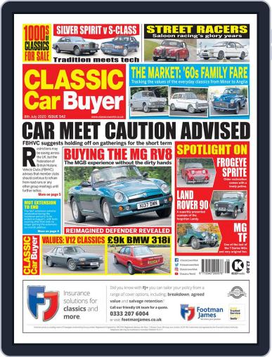Classic Car Buyer July 8th, 2020 Digital Back Issue Cover
