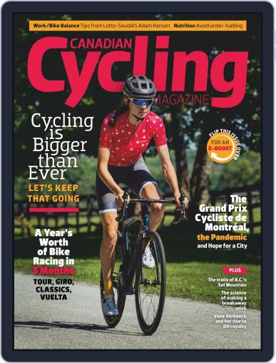 Canadian Cycling August 1st, 2020 Digital Back Issue Cover
