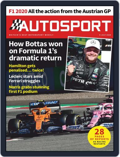 Autosport July 9th, 2020 Digital Back Issue Cover
