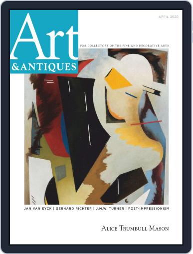 Art & Antiques April 1st, 2020 Digital Back Issue Cover