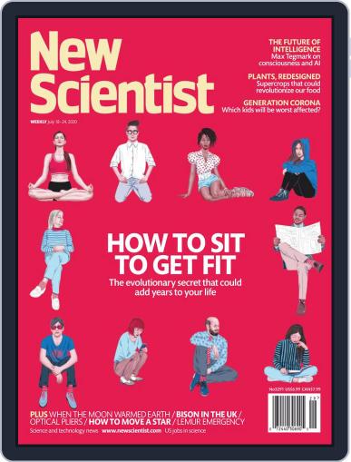 New Scientist July 18th, 2020 Digital Back Issue Cover