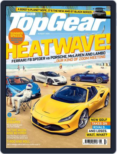 BBC Top Gear August 1st, 2020 Digital Back Issue Cover