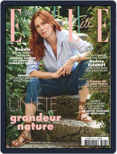 Elle France July 17th, 2020 Digital Back Issue Cover